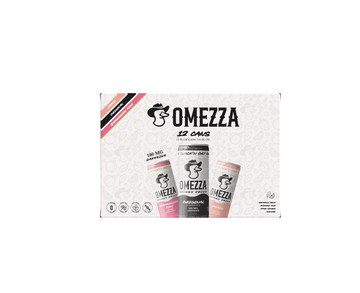 Omezza Energy Drink - 12ct Variety Pack (Peach, Strawberry Kiwi, Original)